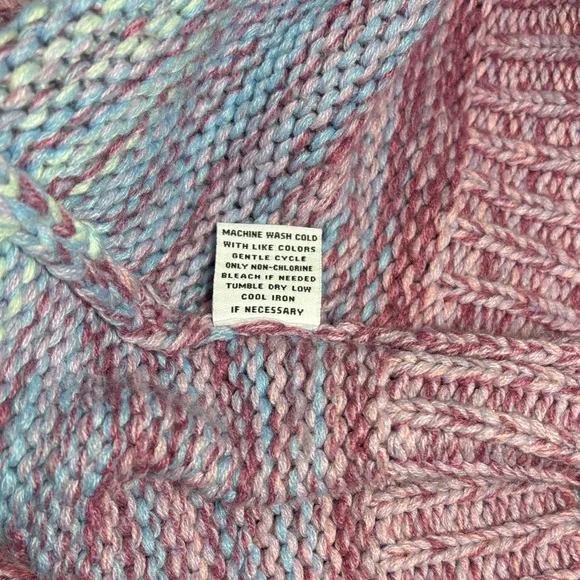 Multicolor Gradient Women's Sweater - Picture 11 of 11